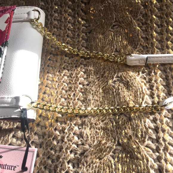 NWT Petite Rose Juicy Couture Crossbody Purse Bag - Picture 5 of 8